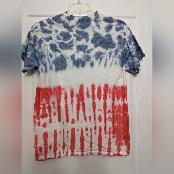4/$15 - Patriotic Unisex Tie-Dyed T-shirt - Picture 3 of 3